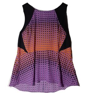 Lane Bryant colorful ombre sleeveless top